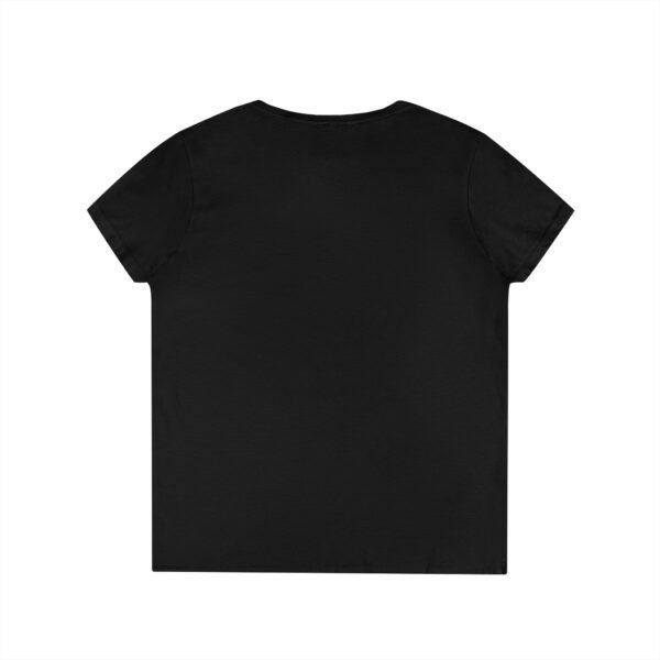 Women's V-Neck Love Heart T-Shirt – Colorful Word Art Design – Sizes S-3XL