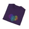 3071700947981907895_2048.jpeg Love Heart T-Shirt – Colorful Word Art Design – Unisex Tee XS-5XL