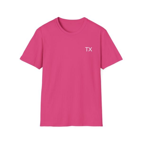 Texas Longhorn T-Shirt – 100% Cotton, Texas Cities Typography Design Sizes XS to 5XL