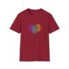 4130292800103312565_2048.jpeg Love Heart T-Shirt – Colorful Word Art Design – Unisex Tee XS-5XL
