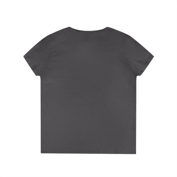 Women's V-Neck Love Heart T-Shirt – Colorful Word Art Design – Sizes S-3XL