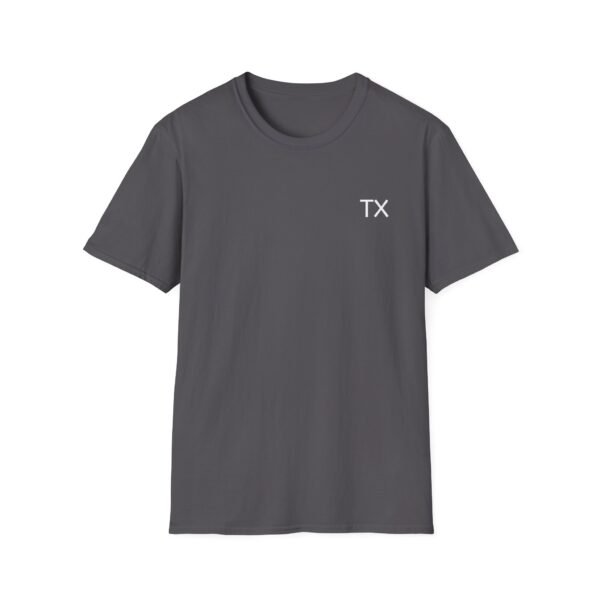 Texas Longhorn T-Shirt – 100% Cotton, Texas Cities Typography Design Sizes XS to 5XL