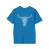 Texas Longhorn T-Shirt – 100% Cotton, Texas Cities Typography Design Sizes XS to 5XL
