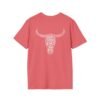 Texas Longhorn T-Shirt – 100% Cotton, Texas Cities Typography Design Sizes XS to 5XL