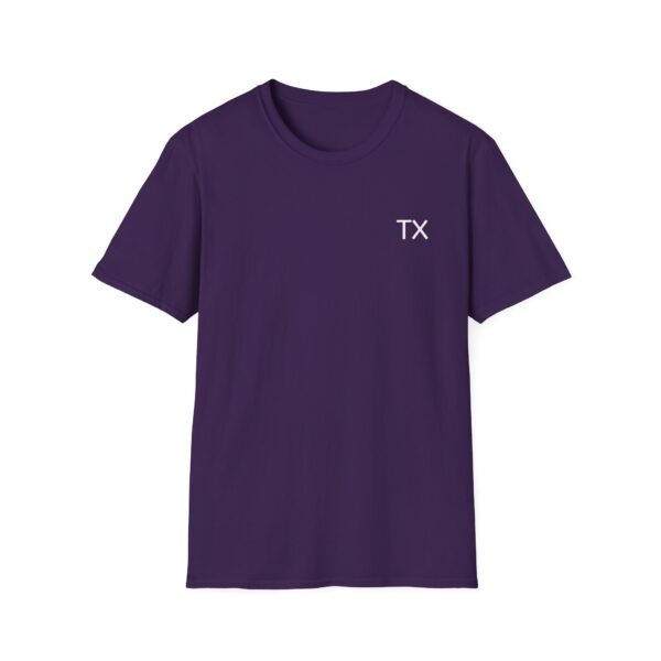Texas Longhorn T-Shirt – 100% Cotton, Texas Cities Typography Design Sizes XS to 5XL