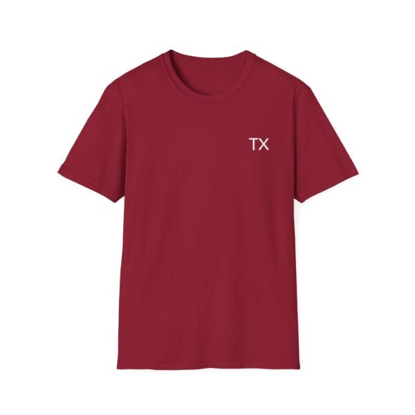 Texas Longhorn T-Shirt – 100% Cotton, Texas Cities Typography Design Sizes XS to 5XL
