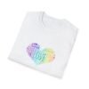 9320435782108422943_2048.jpeg Love Heart T-Shirt – Colorful Word Art Design – Unisex Tee XS-5XL