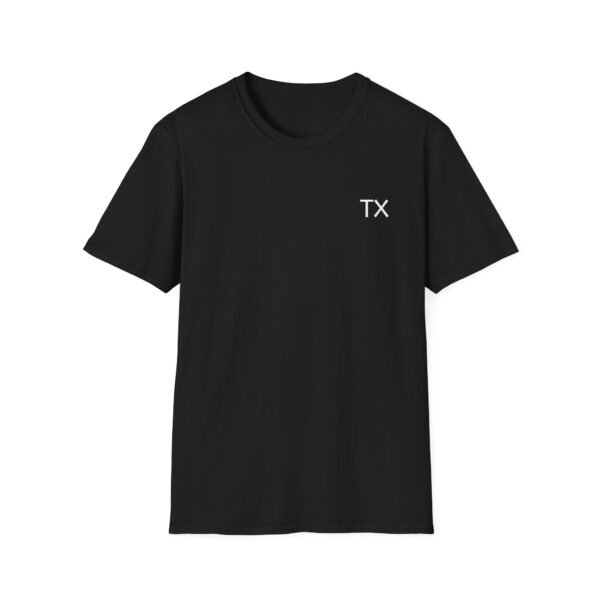 Texas Longhorn T-Shirt – 100% Cotton, Texas Cities Typography Design Sizes XS to 5XL