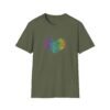 9658667904673391632_2048.jpeg Love Heart T-Shirt – Colorful Word Art Design – Unisex Tee XS-5XL