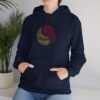 Yin Yang Chinese Cities Hoodie – Red and Yellow China Design Sizes S to 5XL