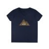 Egypt Pyramid Typography Women’s V-Neck T-Shirt – Egyptian Cities Design Small to 3XL