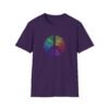 11578096933976636286_2048.jpeg Peace Sign T-Shirt – Colorful Word Art Design | Unisex Soft Cotton Tee Sizes XS to 5XL
