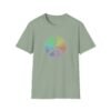 12684739439231252366_2048.jpeg Peace Sign T-Shirt – Colorful Word Art Design | Unisex Soft Cotton Tee Sizes XS to 5XL