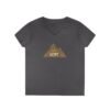 Egypt Pyramid Typography Women’s V-Neck T-Shirt – Egyptian Cities Design Small to 3XL