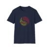Yin Yang Chinese Cities T-Shirt – Red and Yellow Design Unisex Tee XS to 5XL