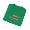 Patriotic American Flag Unisex T-Shirt Featuring U.S. Presidents' Surnames Sizes XS to 5XL