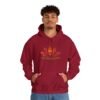 India Lotus Flower Hoodie – Unisex | Sizes S–5XL | Indian Cities and State