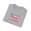 Patriotic American Flag Unisex T-Shirt Featuring U.S. Presidents' Surnames Sizes XS to 5XL