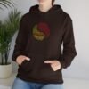 Yin Yang Chinese Cities Hoodie – Red and Yellow China Design Sizes S to 5XL
