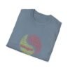 Yin Yang Chinese Cities T-Shirt – Red and Yellow Design Unisex Tee XS to 5XL