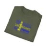 Swedish Flag City Names T-Shirt – Unisex Tee Representing Sweden Sizes XS to 5XL