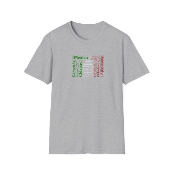 Mexico States T-Shirt – Unisex Soft-Style Tee - Sizes XS to 5XL