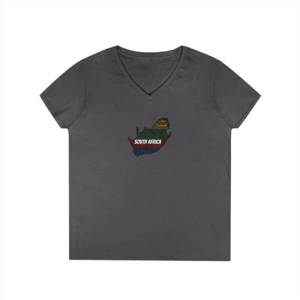 South Africa States V-Neck T-Shirt – Women's Soft-Style Tee - Sizes S to 3XL