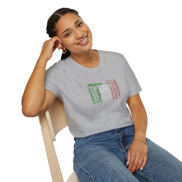 Mexico States T-Shirt – Unisex Soft-Style Tee - Sizes XS to 5XL
