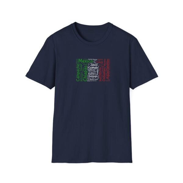 Mexico States T-Shirt – Unisex Soft-Style Tee - Sizes XS to 5XL