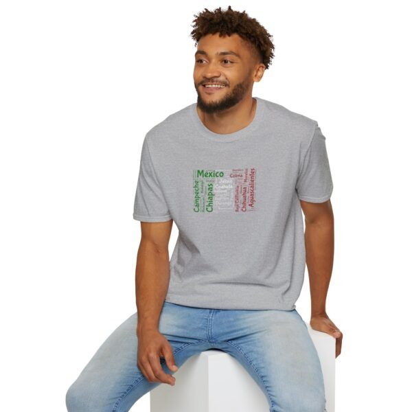 Mexico States T-Shirt – Unisex Soft-Style Tee - Sizes XS to 5XL