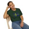 Swedish Flag City Names T-Shirt – Unisex Tee Representing Sweden Sizes XS to 5XL