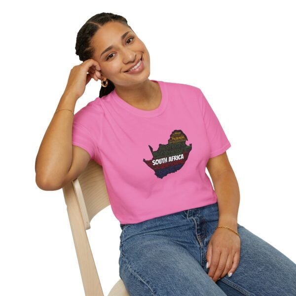 South Africa States T-Shirt – Unisex Soft-Style Tee - Sizes XS to 5X