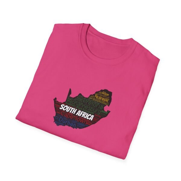 South Africa States T-Shirt – Unisex Soft-Style Tee - Sizes XS to 5X