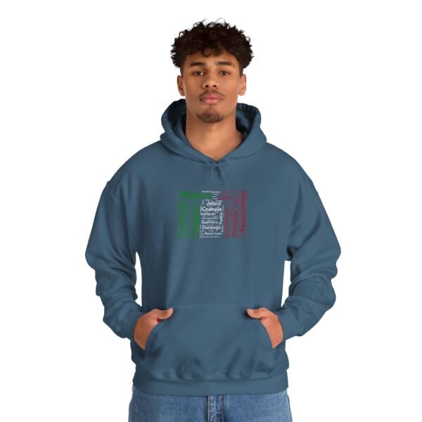 12395517108326626811_2048.jpeg Mexico States Hoodie – Unisex Heavy Blend Pullover - Sizes S to 5XL