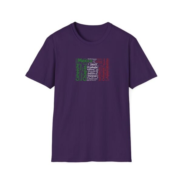 Mexico States T-Shirt – Unisex Soft-Style Tee - Sizes XS to 5XL