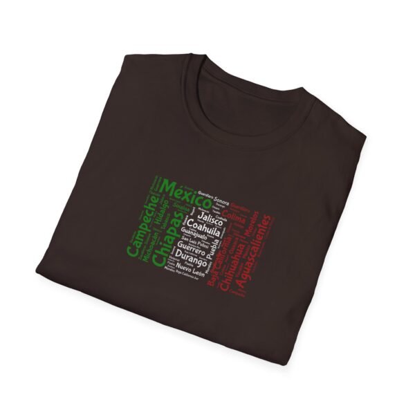 Mexico States T-Shirt – Unisex Soft-Style Tee - Sizes XS to 5XL
