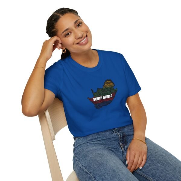 South Africa States T-Shirt – Unisex Soft-Style Tee - Sizes XS to 5X