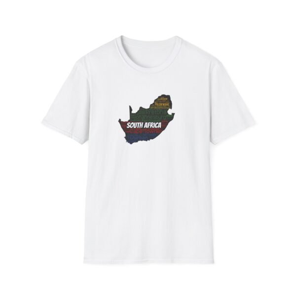 South Africa States T-Shirt – Unisex Soft-Style Tee - Sizes XS to 5X