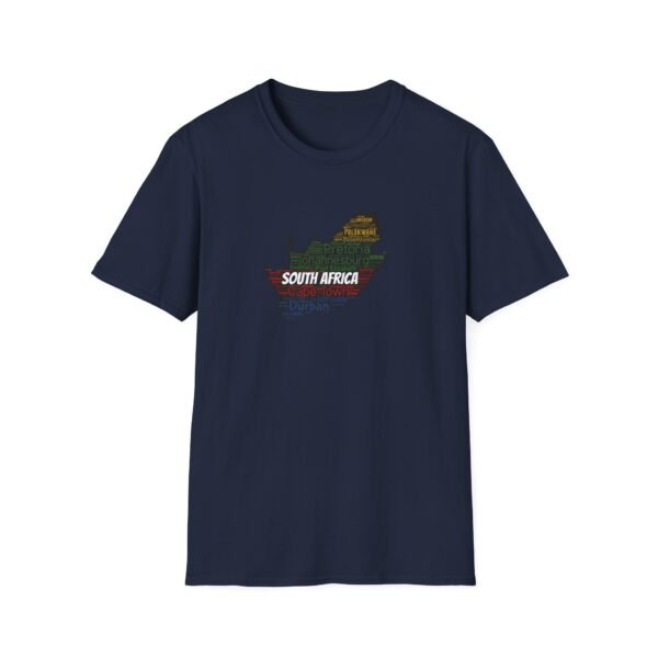South Africa States T-Shirt – Unisex Soft-Style Tee - Sizes XS to 5X
