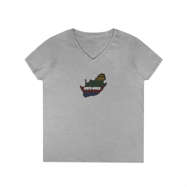 South Africa States V-Neck T-Shirt – Women's Soft-Style Tee - Sizes S to 3XL