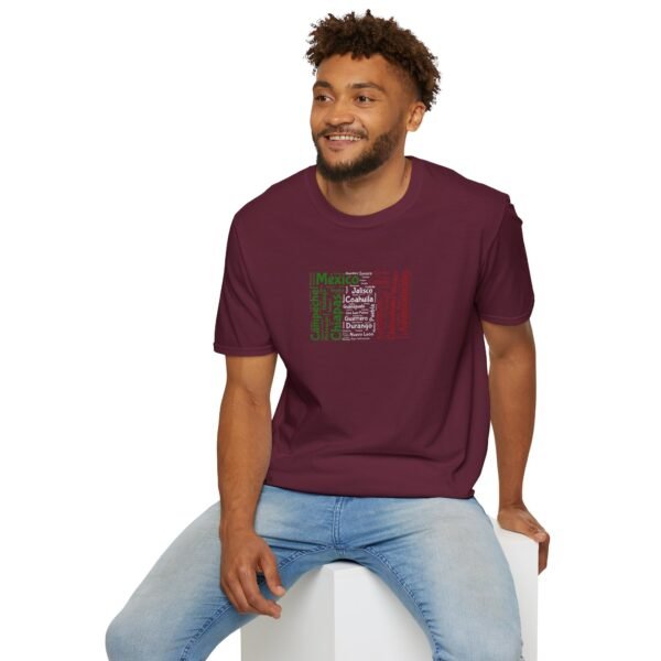 Mexico States T-Shirt – Unisex Soft-Style Tee - Sizes XS to 5XL