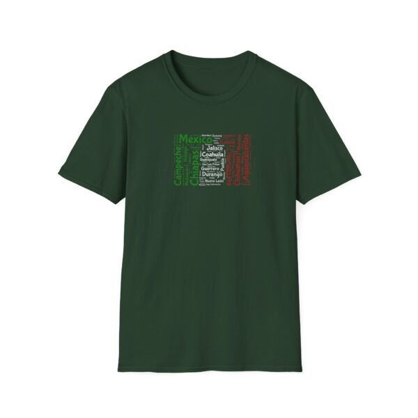 Mexico States T-Shirt – Unisex Soft-Style Tee - Sizes XS to 5XL