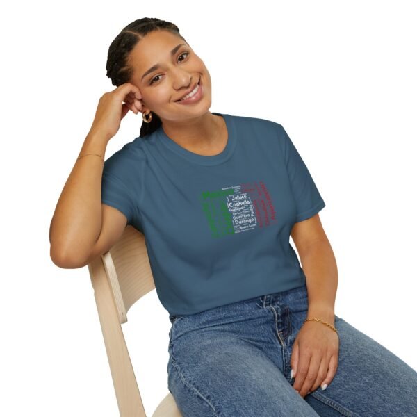Mexico States T-Shirt – Unisex Soft-Style Tee - Sizes XS to 5XL