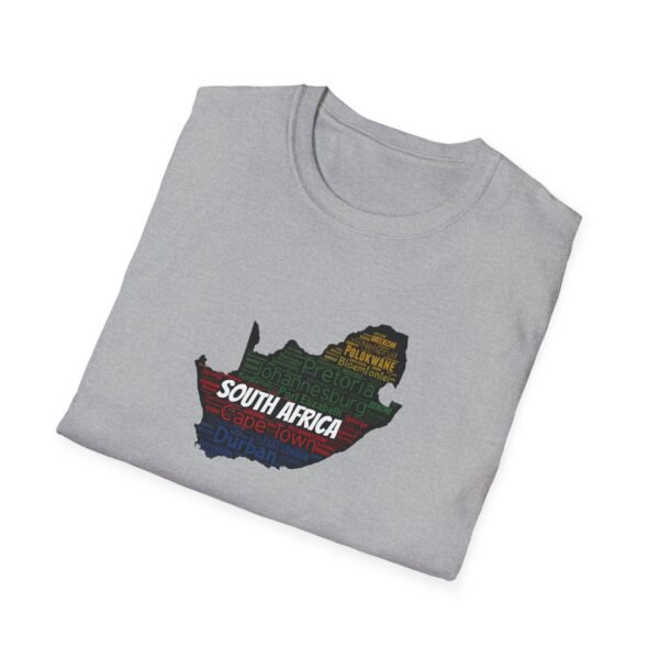 South Africa States T-Shirt – Unisex Soft-Style Tee - Sizes XS to 5X