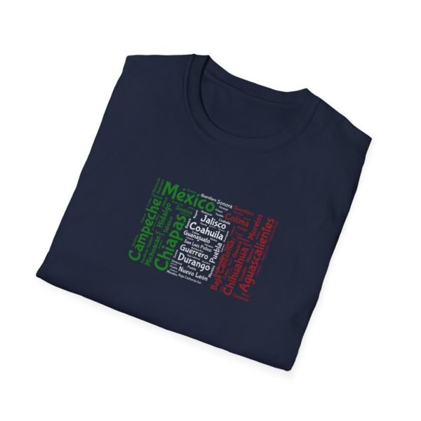 Mexico States T-Shirt – Unisex Soft-Style Tee - Sizes XS to 5XL