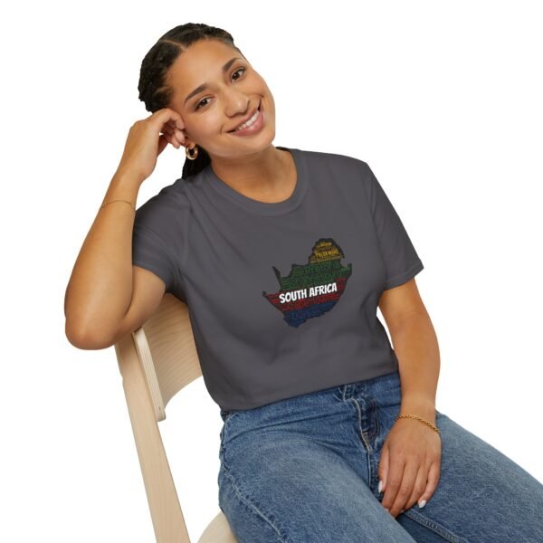 South Africa States T-Shirt – Unisex Soft-Style Tee - Sizes XS to 5X