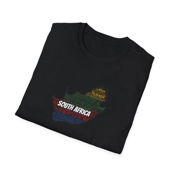 South Africa States T-Shirt – Unisex Soft-Style Tee - Sizes XS to 5X