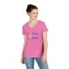 Women’s Sweden Flag V-Neck – Stylish Tee with Swedish Cities Design Sizes S to 3XL
