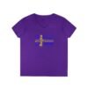 Women’s Sweden Flag V-Neck – Stylish Tee with Swedish Cities Design Sizes S to 3XL