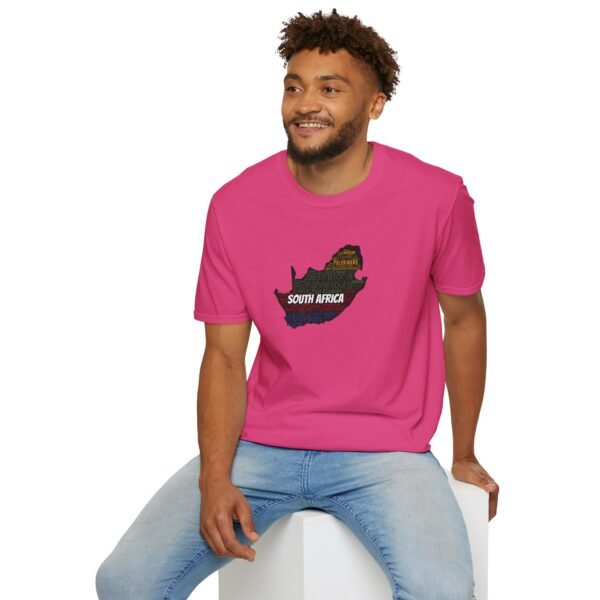 South Africa States T-Shirt – Unisex Soft-Style Tee - Sizes XS to 5X